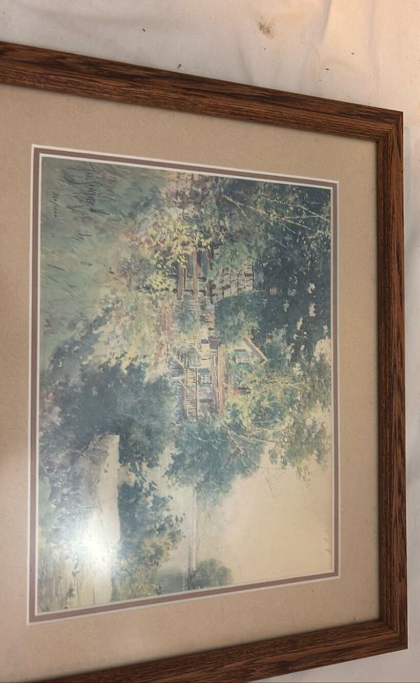 Paul Sawyier Signed Limited Edition framed Print 17x14